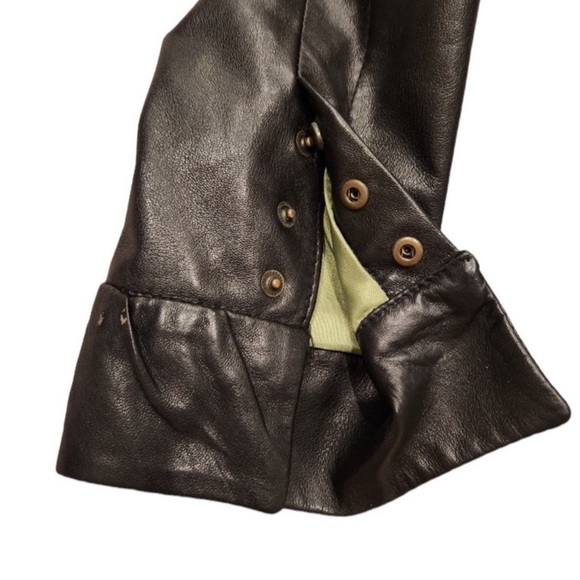 Real Leather MM Couture Crop Jacket—Buttery Soft - Great Condition! - Picture 8 of 9